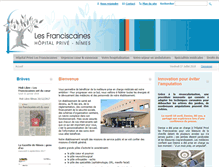 Tablet Screenshot of lesfranciscaines.com